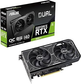 ASUS DUAL-RTX3060TI-08G6D6X グラフィックボード ASUS Dual GeForce RTX 3060 Ti V2 OC Edition 8GB GDDR6